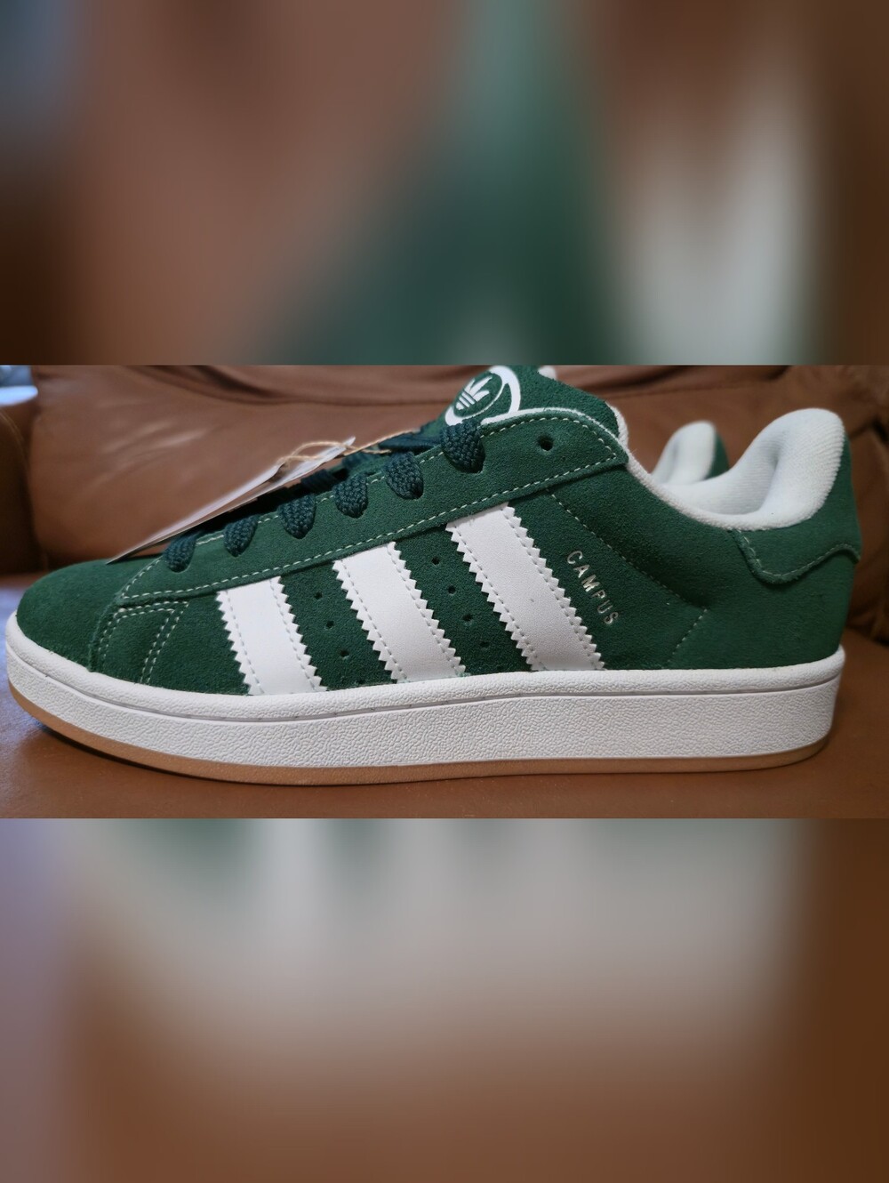 adidas Campus 00s Dark Green mens size 7 - Picture 2 of 7